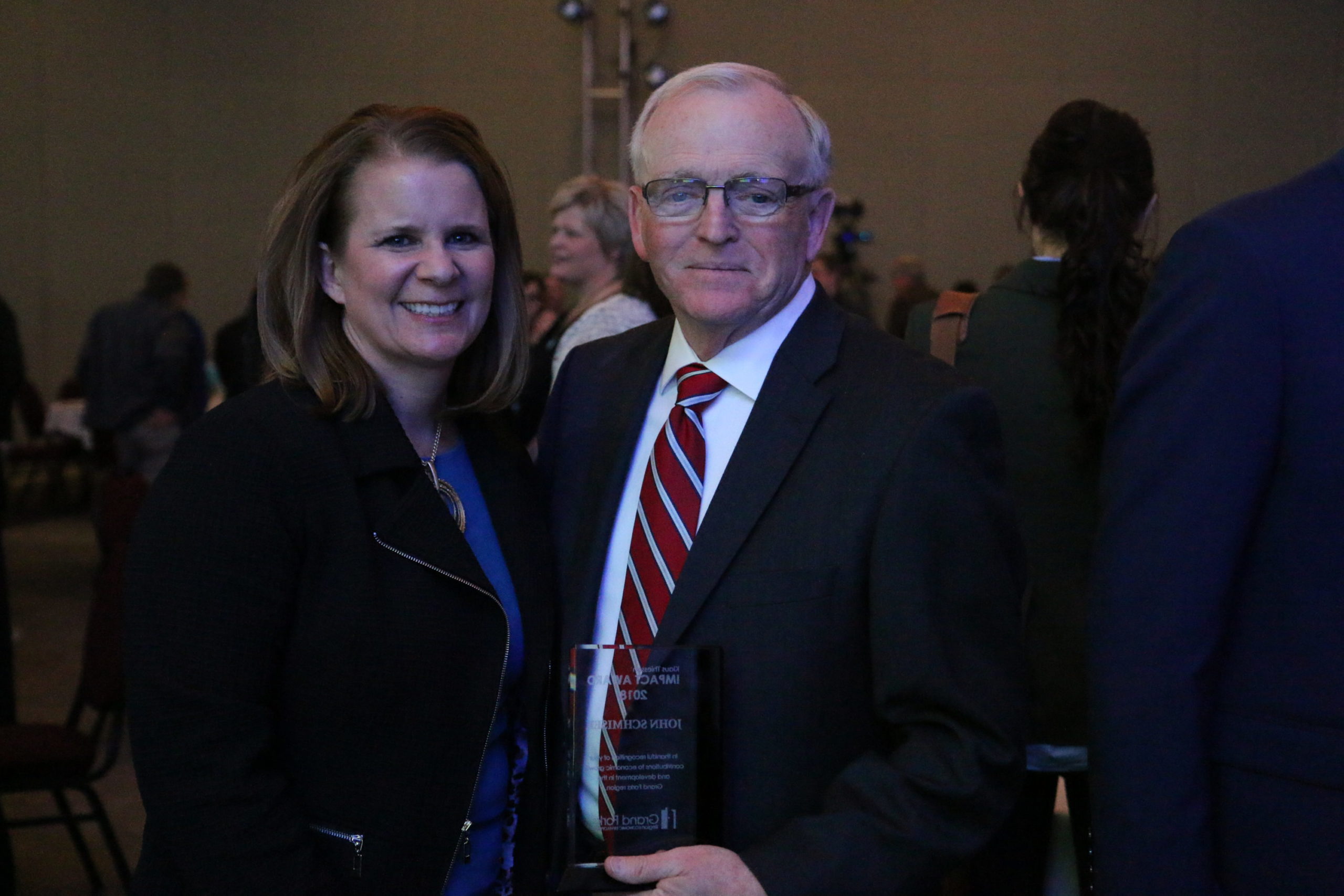 Tammy Peterson and John Schmisek